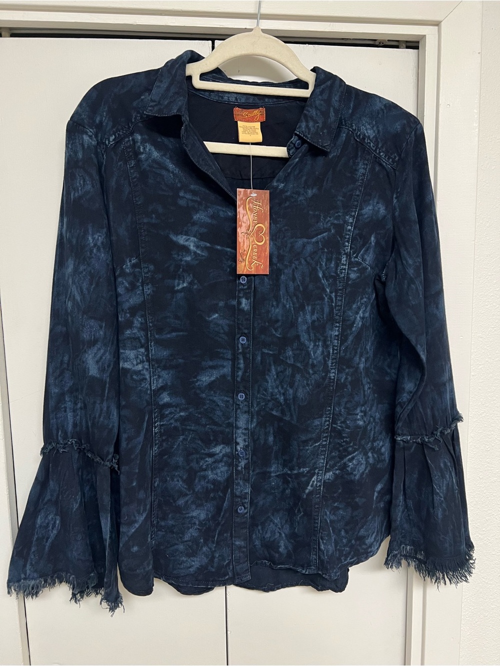 Scully Women’s washed plaid Button-Up Shirt